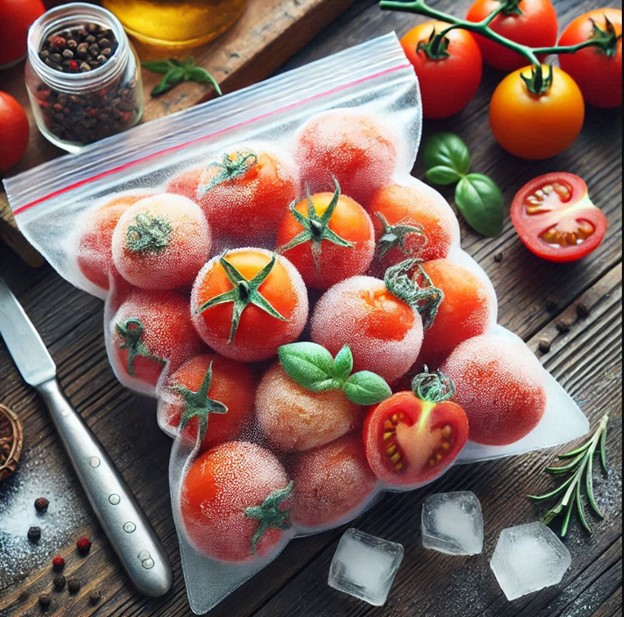 frozen-tomatoes-in-zip-lock-bag