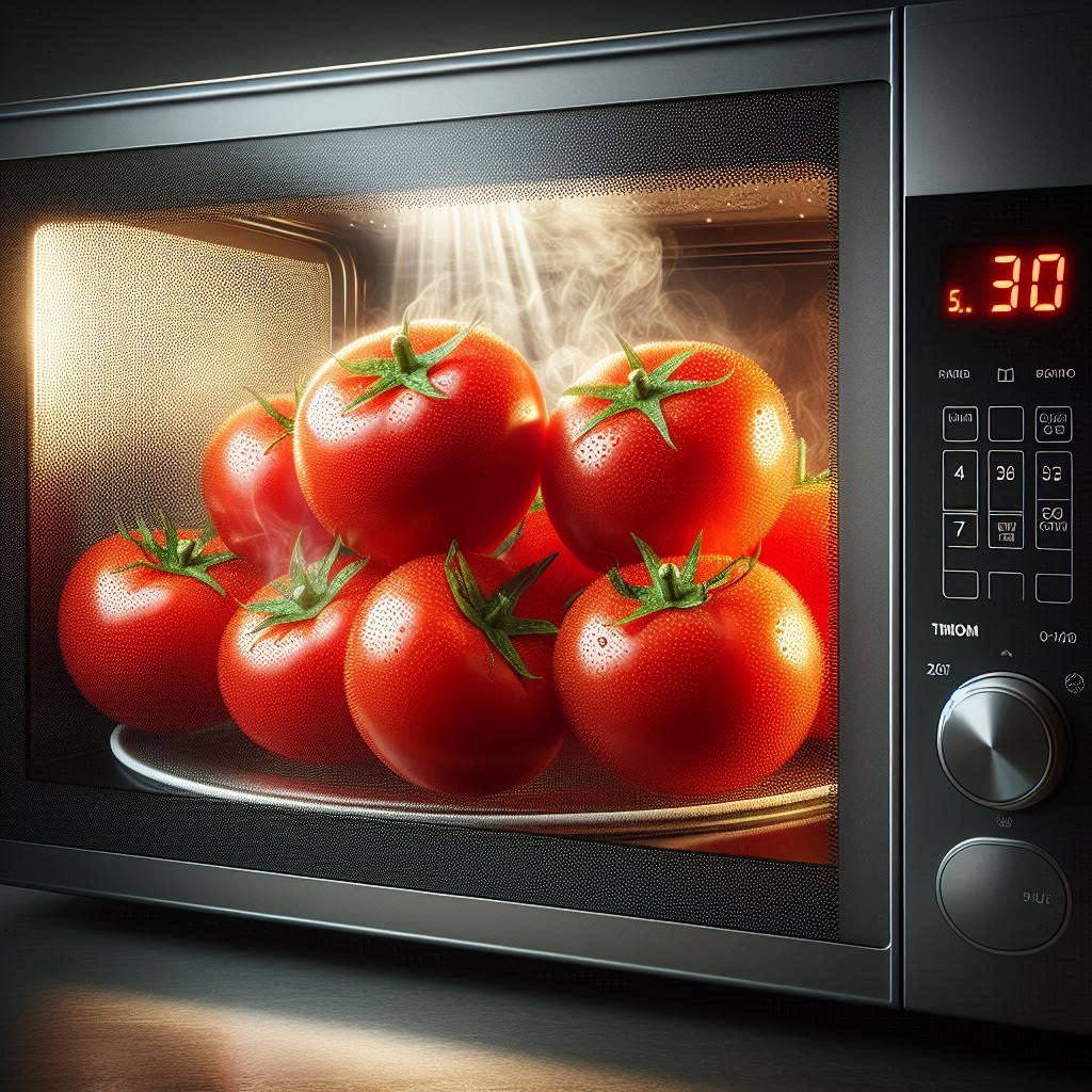 tomatoes in microwave