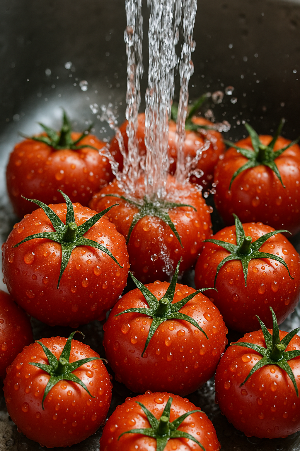 wash-tomatoes
