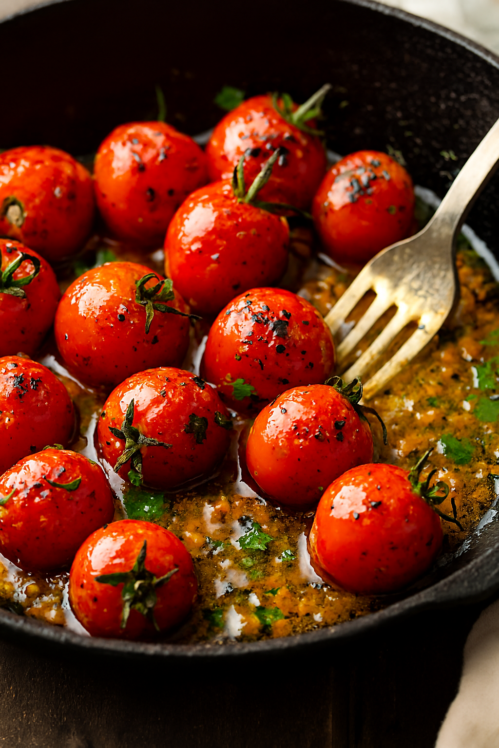 saute tomatoes