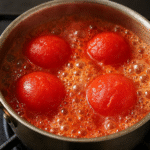boiling tomatoes