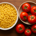 tomatoes and pasta