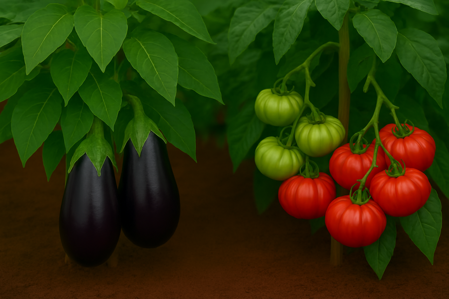 eggplants-with-tomatoes