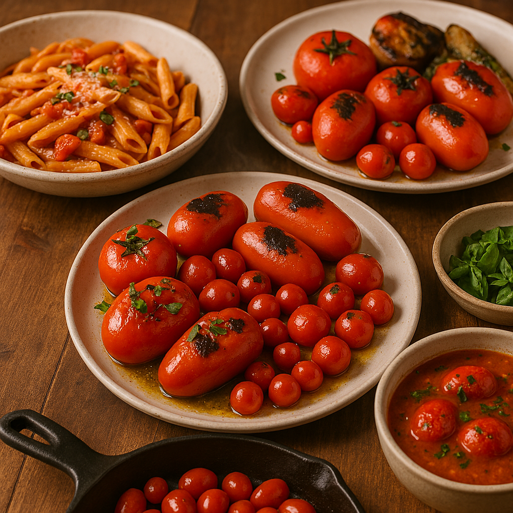 serving-platter-of-roasted-tomatoes