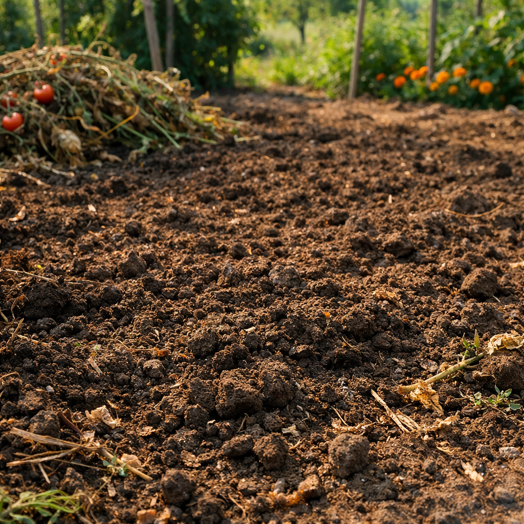 tomato-soil